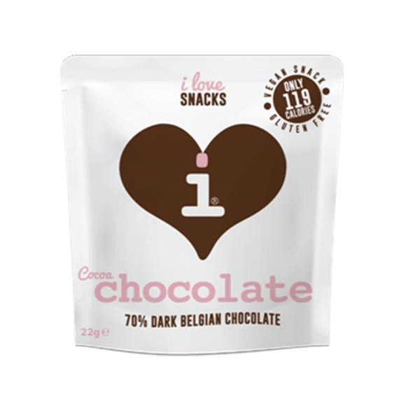 I Love snacks 70% dark chocolate 22g