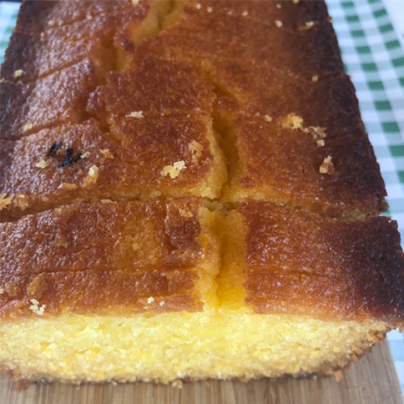 Orange & Polenta Loaf Cake (GF)
